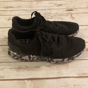 NOBULL Black Wild All Day Sneakers Mens 9 Women’s 11 Ripstop Black Running Shoes